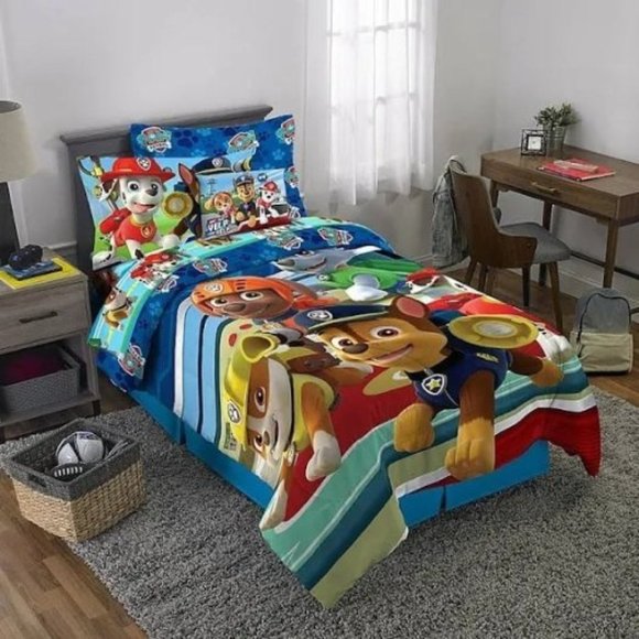 Kids Paw Patrol 2-Piece Reversible Twin/Full Comforter Set - Picture 1 of 3